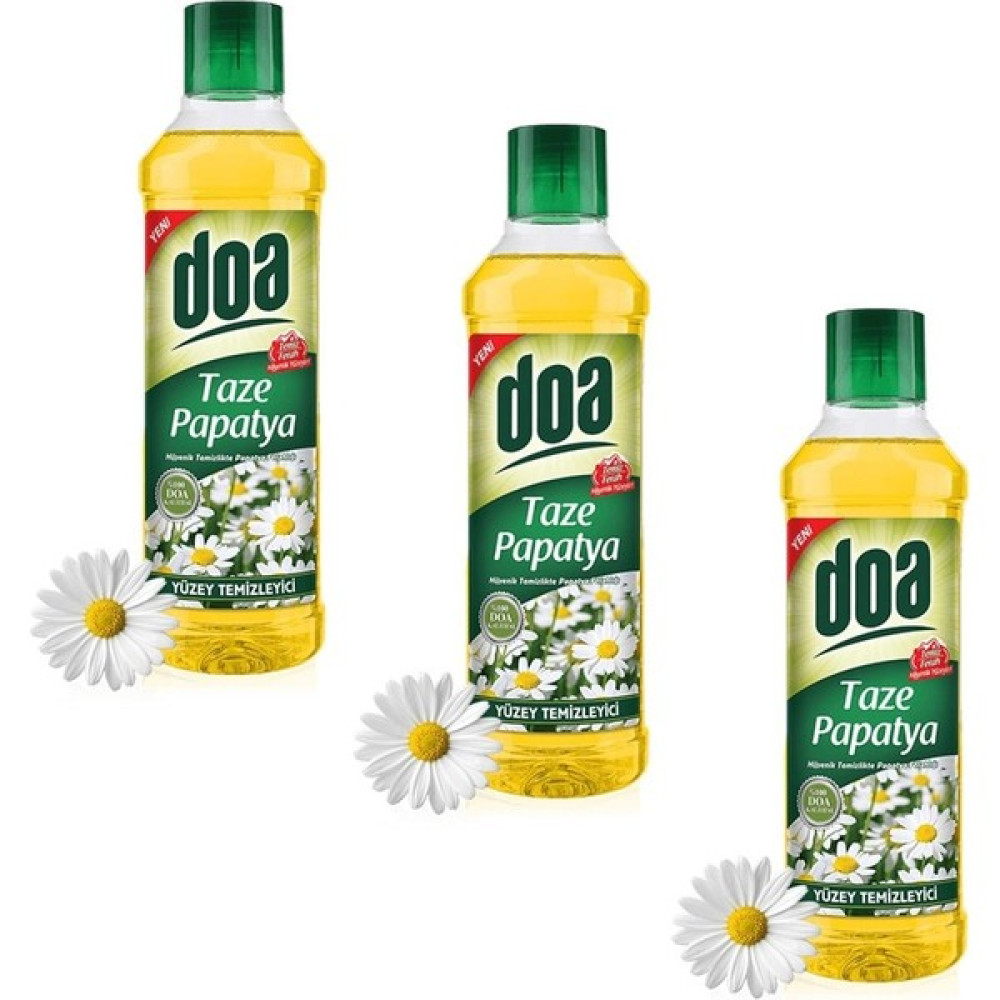 Doa Yüzey Temizleyici Taze Papatya 1000 ml 3 Adet Parlatıcı ve Temizleyiciler Fiyatı