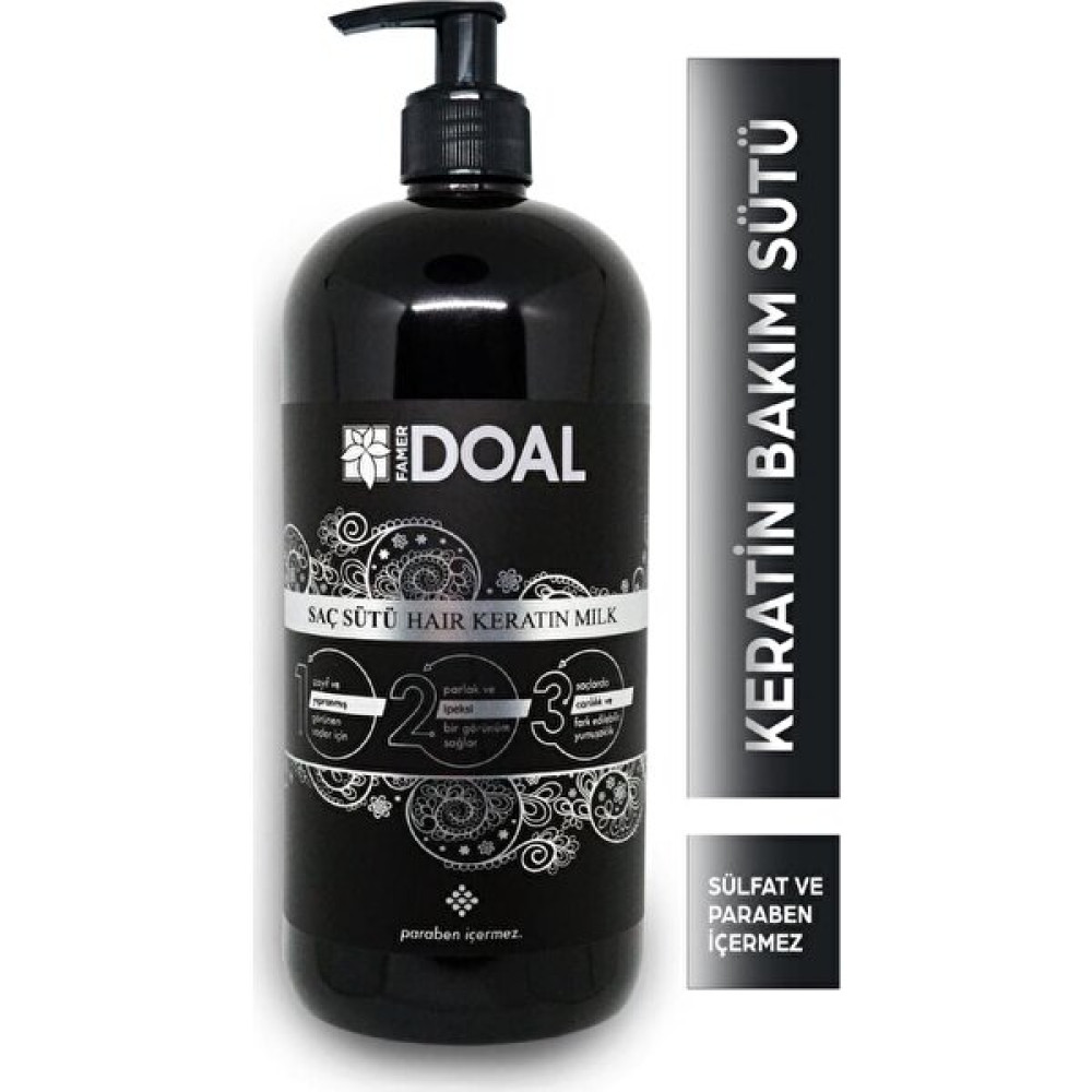 Doal Keratin Saç Bakım Sütü 1000 ml Saç Bakım Maskeleri & Serumlar & Spreyler Fiyatı