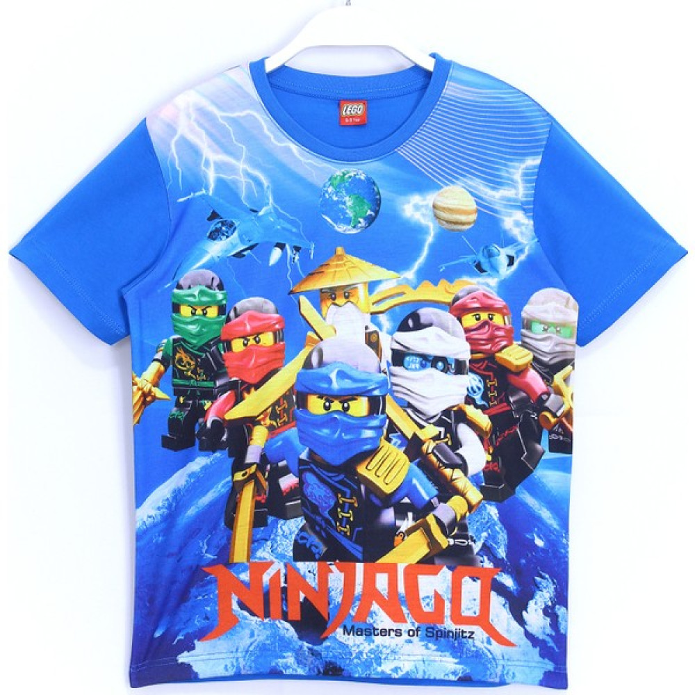 DobaKids LEGO Ninjago Karakterleri 3D Baskılı Erkek Çocuk Kısa Kollu T-Shirt 001-0001850 Erkek Çocuk T-shirt Fiyatı