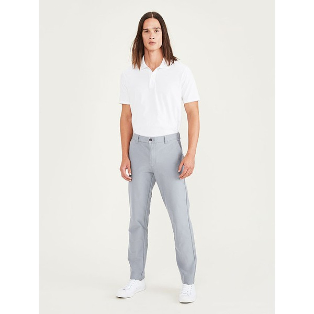 Dockers Smart 360 Comfort Knit Gri Slim Fit Chino Pantolon Erkek Pantolon Fiyatı