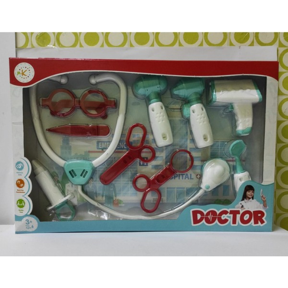 Doctor Oyuncak Doktor Seti 10 Parça Eğitici Oyuncak Meslek Oyuncakları Evcilik Oyuncak - Renkli Oyun Seti Fiyatı