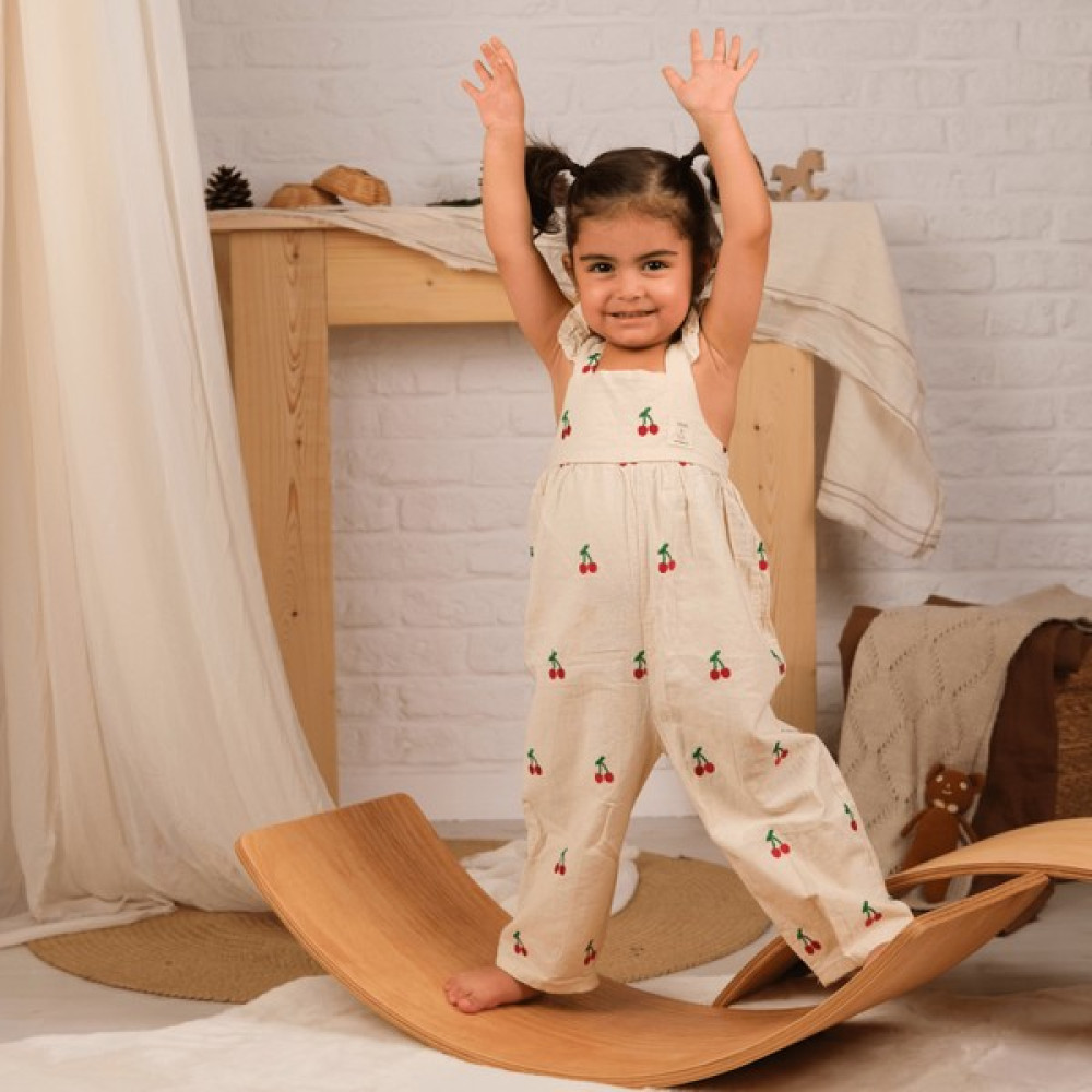 Dodef Wood Denge Tahtası, Pürüzsüz Yüzey Montessori Board, Çocuklar ve Yetişkinler Için, Kavisli Tahta Kondisyon Aletleri Fiyatı