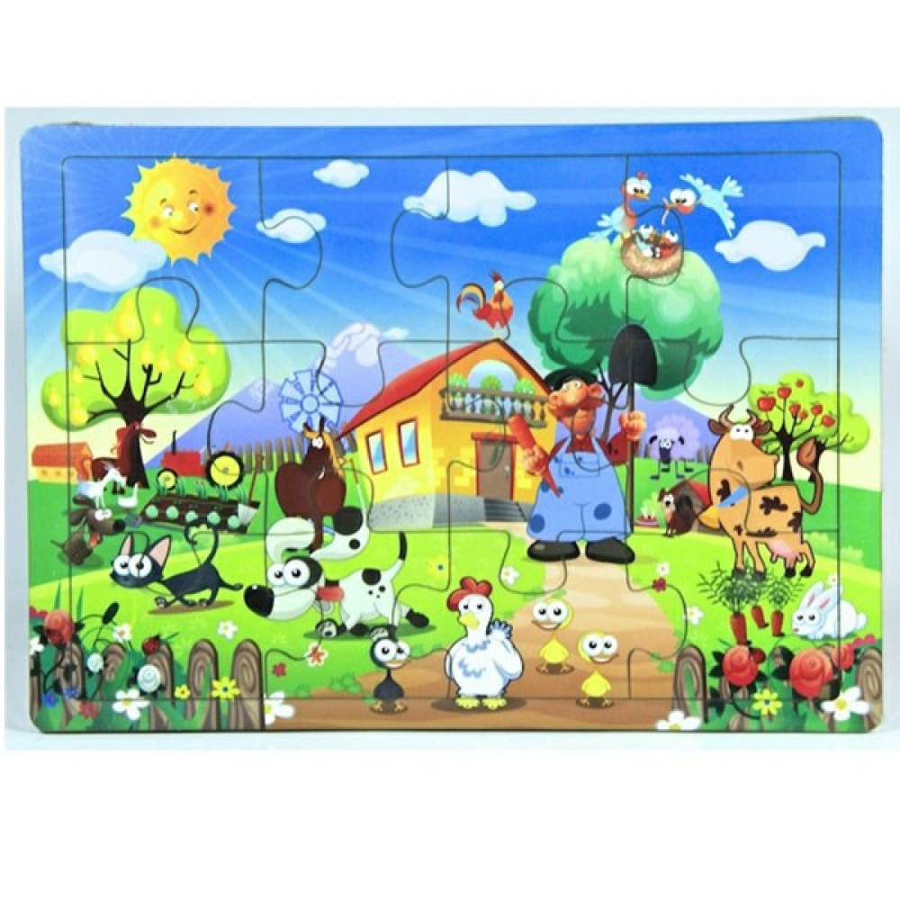 Dodo Oyuncak Usl-V247271 Eğitici Ahşap Puzzle 12 Parça Bebek Oyuncakları Fiyatı