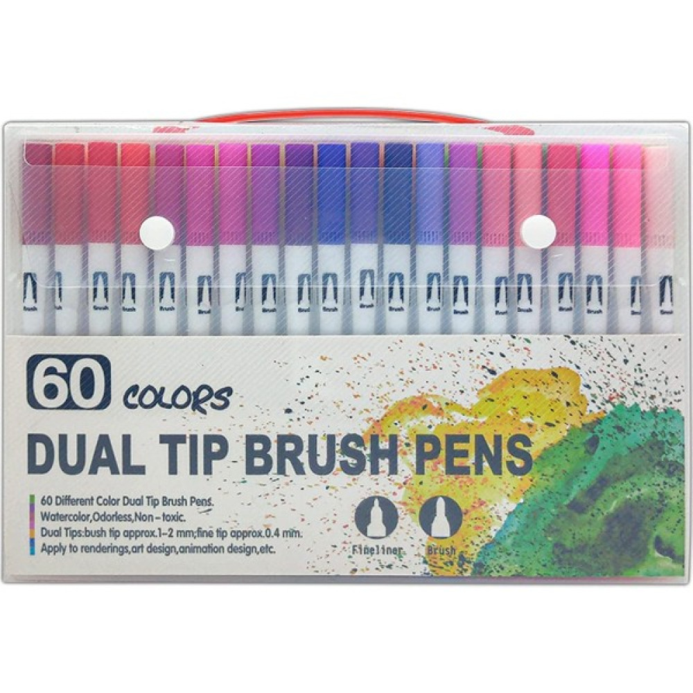 Dodocool Çift Taraflı Brushpen 60’lı Marker Kalem Seti Bullet Jurnal Mandala Eskiz Boyama Seti Keçe Uçlu Kalem Fiyatı