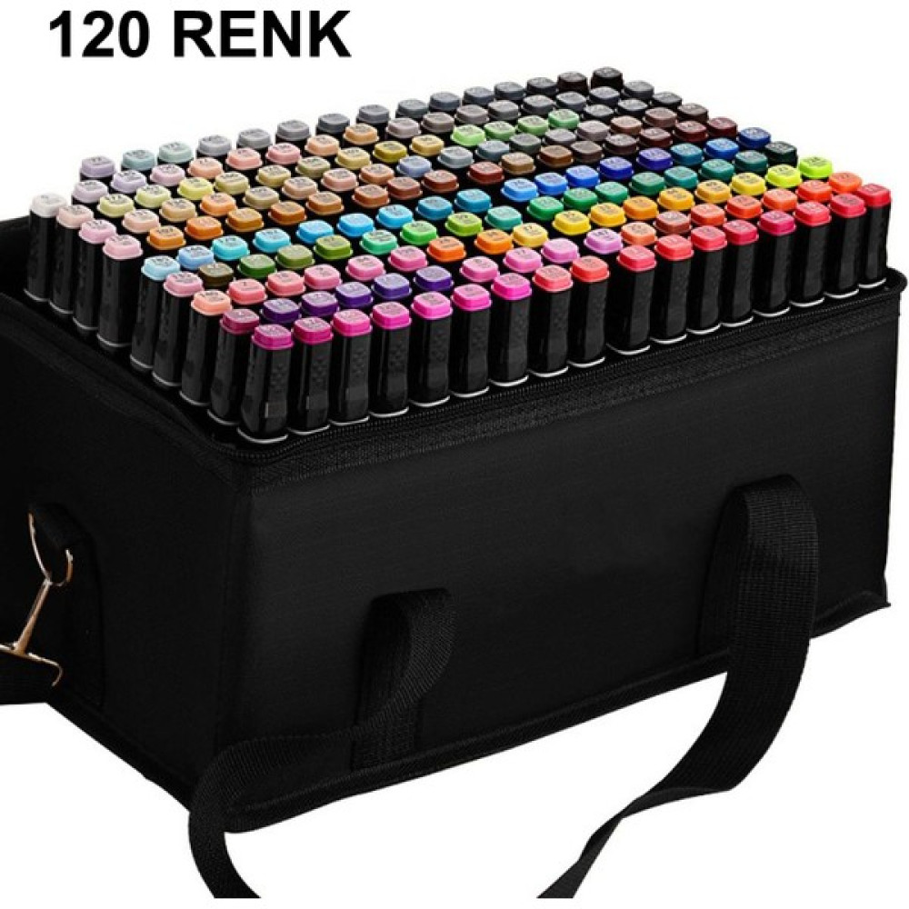 Dodocool Çift Uçlu Touch Marker Art Tasarım Keçeli Kalem Seti 120’li - 120 Keçe Uçlu Kalem Fiyatı
