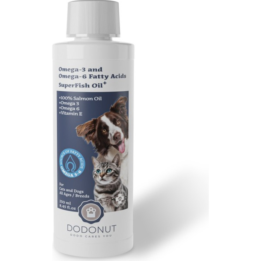 Dodonut Superfish Oil+ Kedi ve Köpekler Için %100 Doğal Somon Yağı 250 ml Evcil Hayvan Ürünleri Fiyatı
