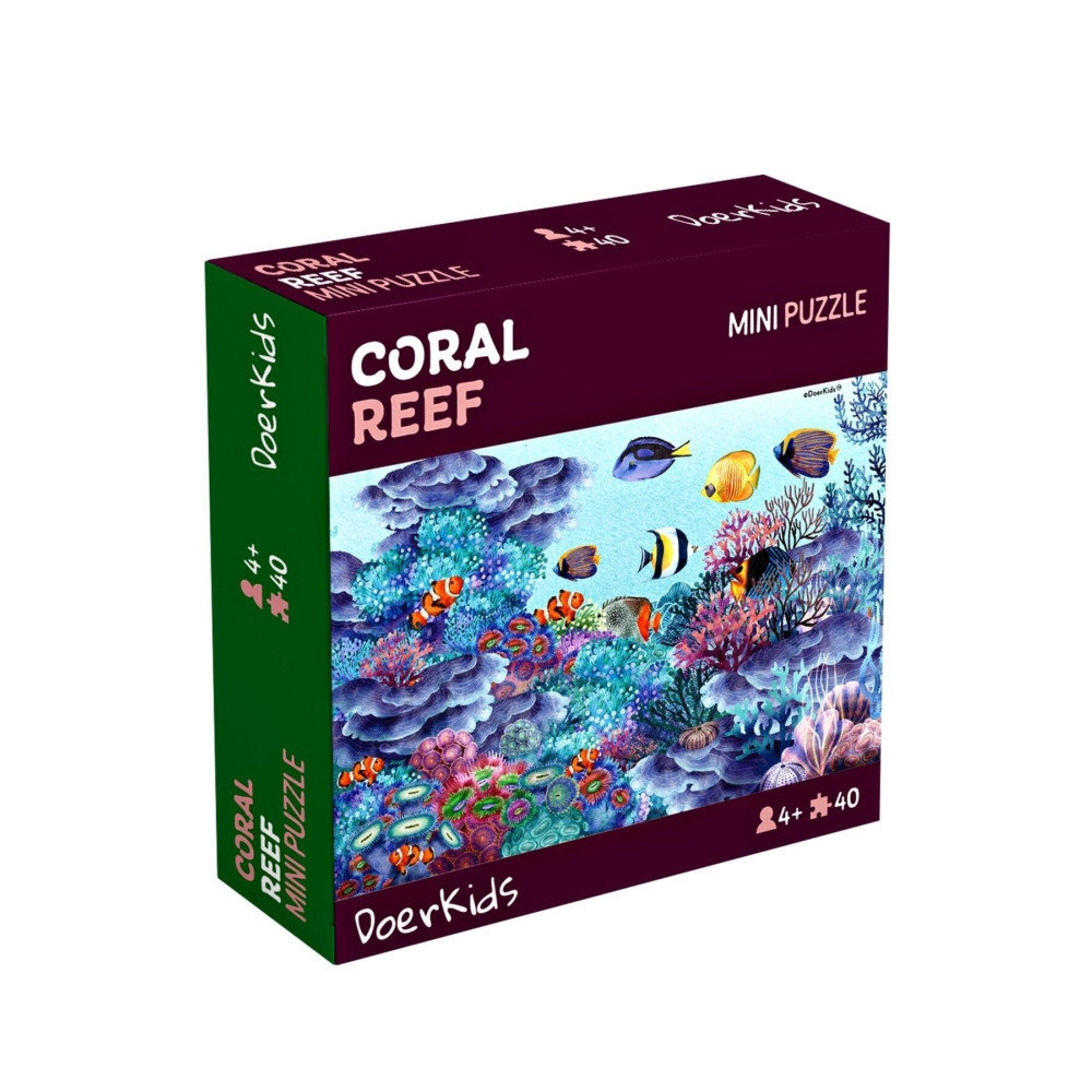 DoerKids Okyanus Mercan Resifi Mini Puzzle | 40 Parça | 4 Yaş Puzzle & Aksesuarları Fiyatı