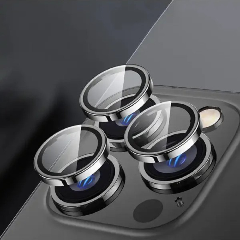 Döfier iPhone 14 Pro Ve 14 Pro Max Uyumlu Safir Çizilmez Kamera Lens Koruyucu - Siyah Cep Telefonu Ekran Koruyucusu Fiyatı