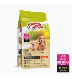 Dog Food Energy® 15 Kg Kuzu Etli Yavru Köpek Maması Evcil Hayvan Ürünleri Fiyatı