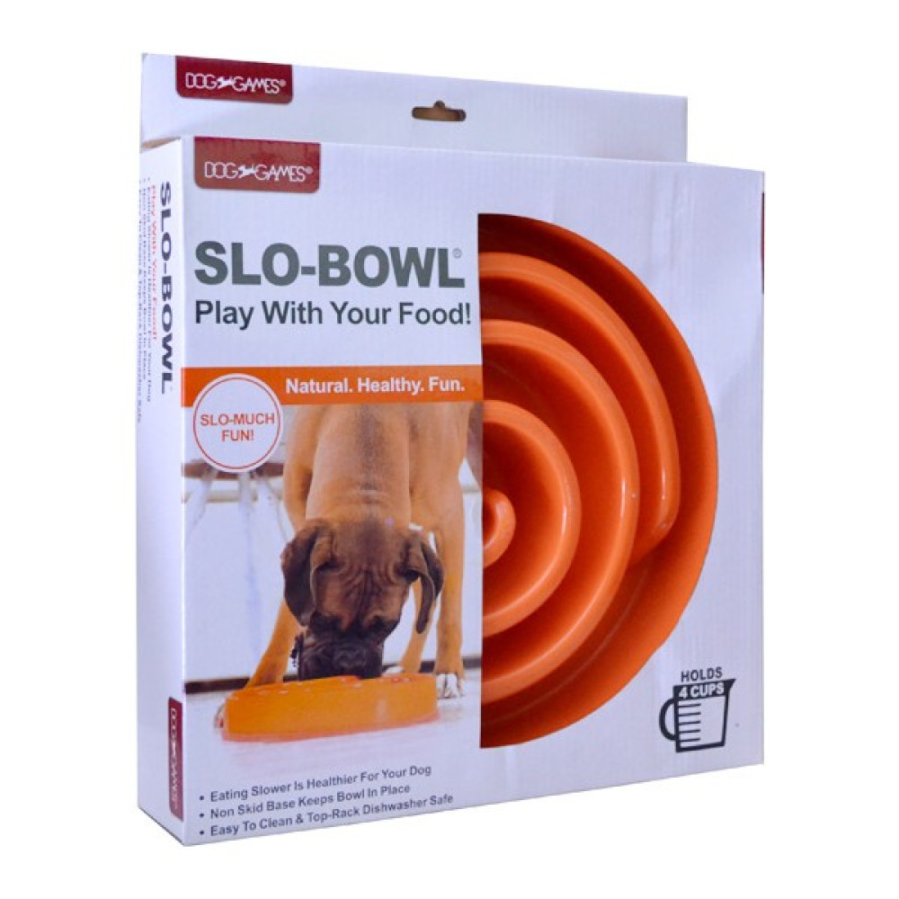 Dog Games Slo-Bowl Yavaş Yeme İçin Köpek Mama Kabı 4 Kap Turuncu Evcil Hayvan Ürünleri Fiyatı