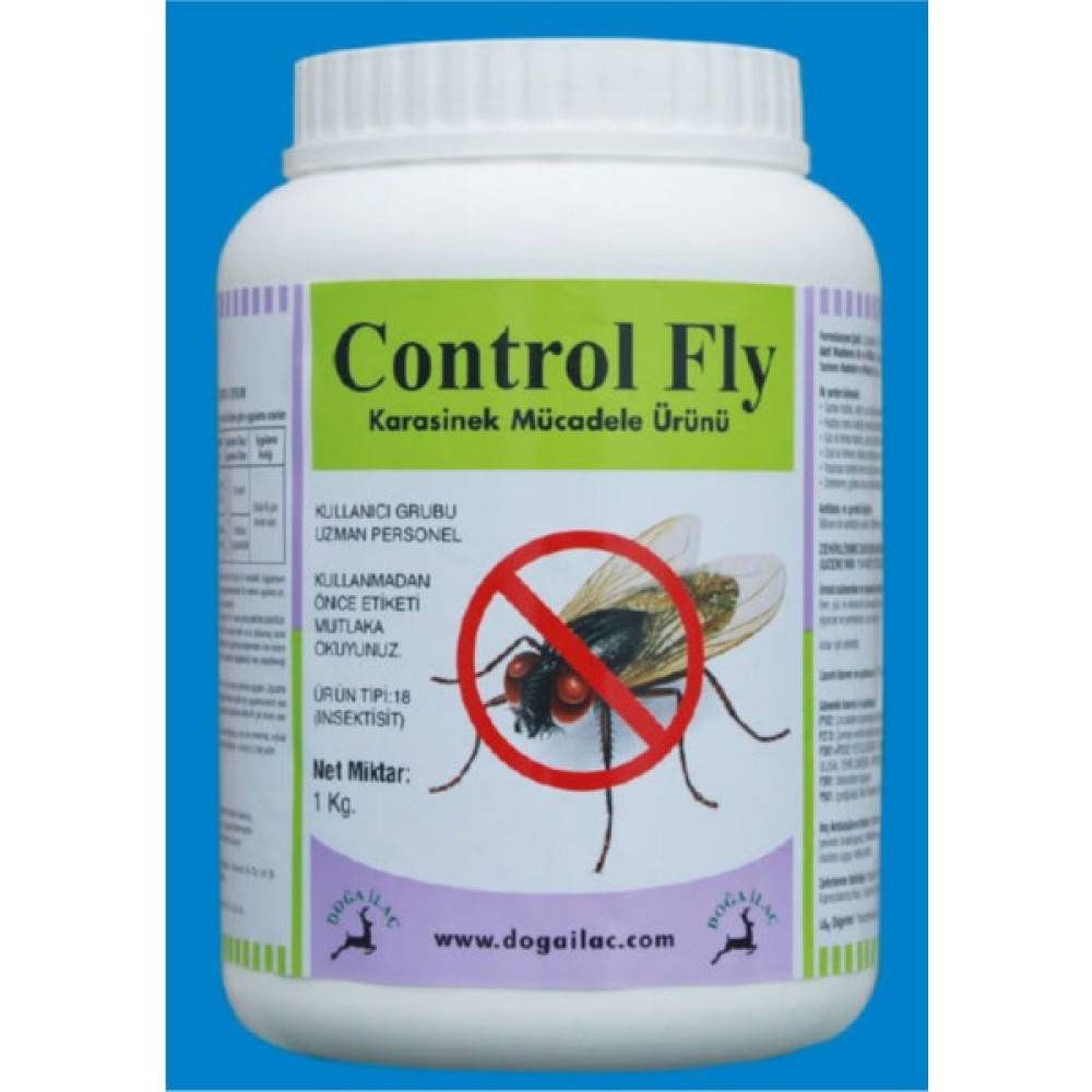 Doğa Ilaç Control Fly Karasinek Ilacı 1 kg Sinek-Kene-Haşere Kovucu Fiyatı