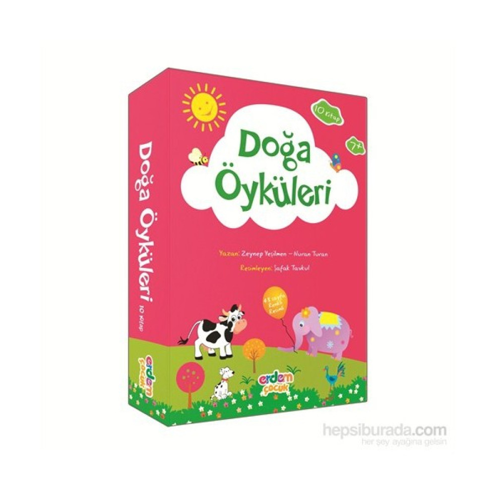 Doğa Öyküleri (10 Kitap) - Nuran Turan Çocuk Masal Fiyatı