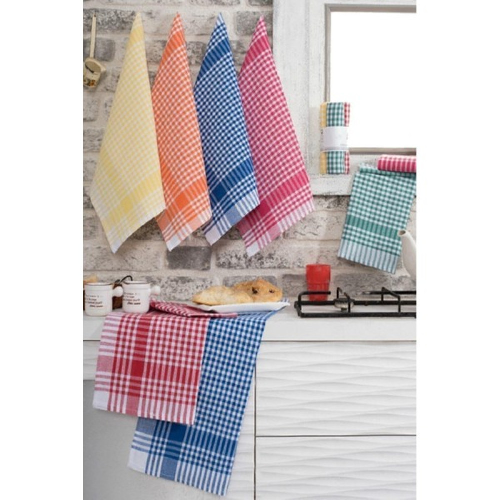 Dogaden 3'lü Alman Peçetesi, Kurulama Bezi, Mutfak Bezi, Servis Peçetesi 48 x 68CM - Renkli - 3 Mutfak Tekstili Fiyatı