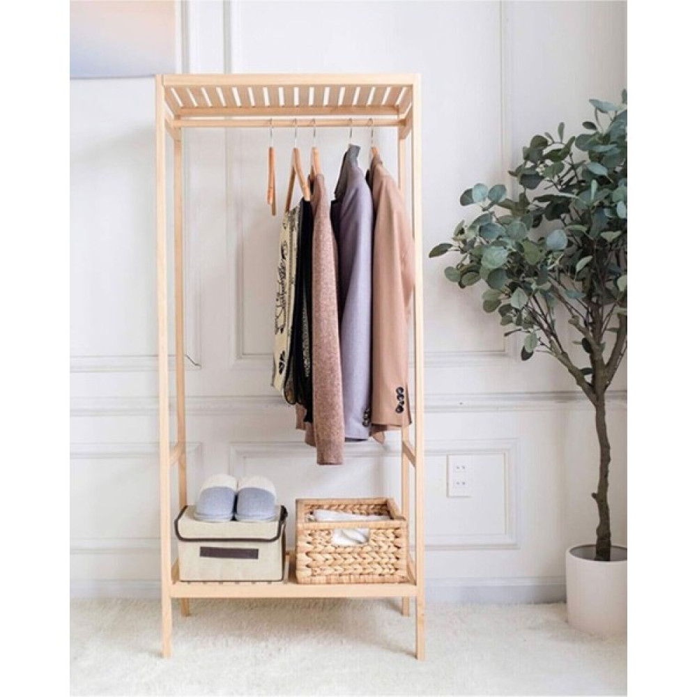 Doğal Ahşap Askılık ,portmanto,gardırop,elbise Dolabı 144*66*30 Portmanto Fiyatı