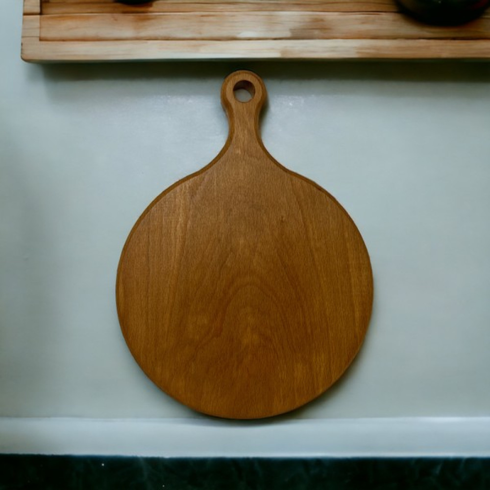 Doğal Ahşap Kesme Tahtası | Doğrama Tahtası | Ekmek Kesme Tahtası | Dekoratif Sunum Ve Servis Tahtası K006 - 20 x 27 cm Kesme Tahtaları / Kesim Tablaları Fiyatı