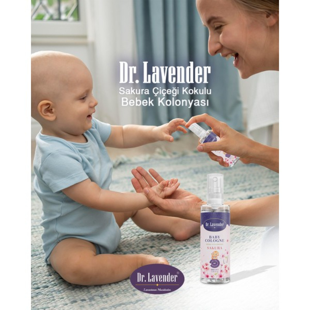 Doğal Bitkisel Sakura Çiçeği Bebek Kolonyası 100 ml Bebek Bakım Fiyatı