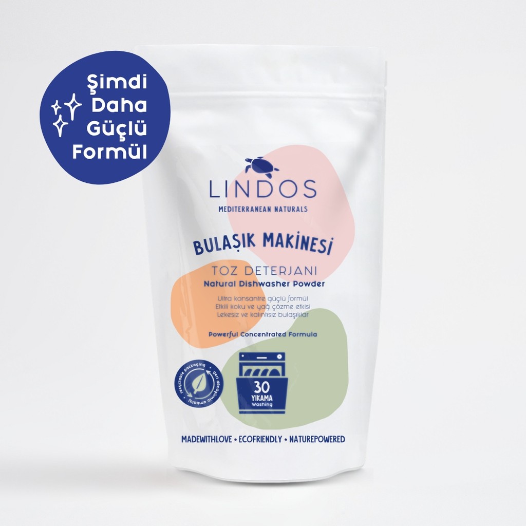 Doğal Bulaşık Makinesi Toz Deterjanı 600 gr 30 Yıkama Bulaşık Makineleri Fiyatı