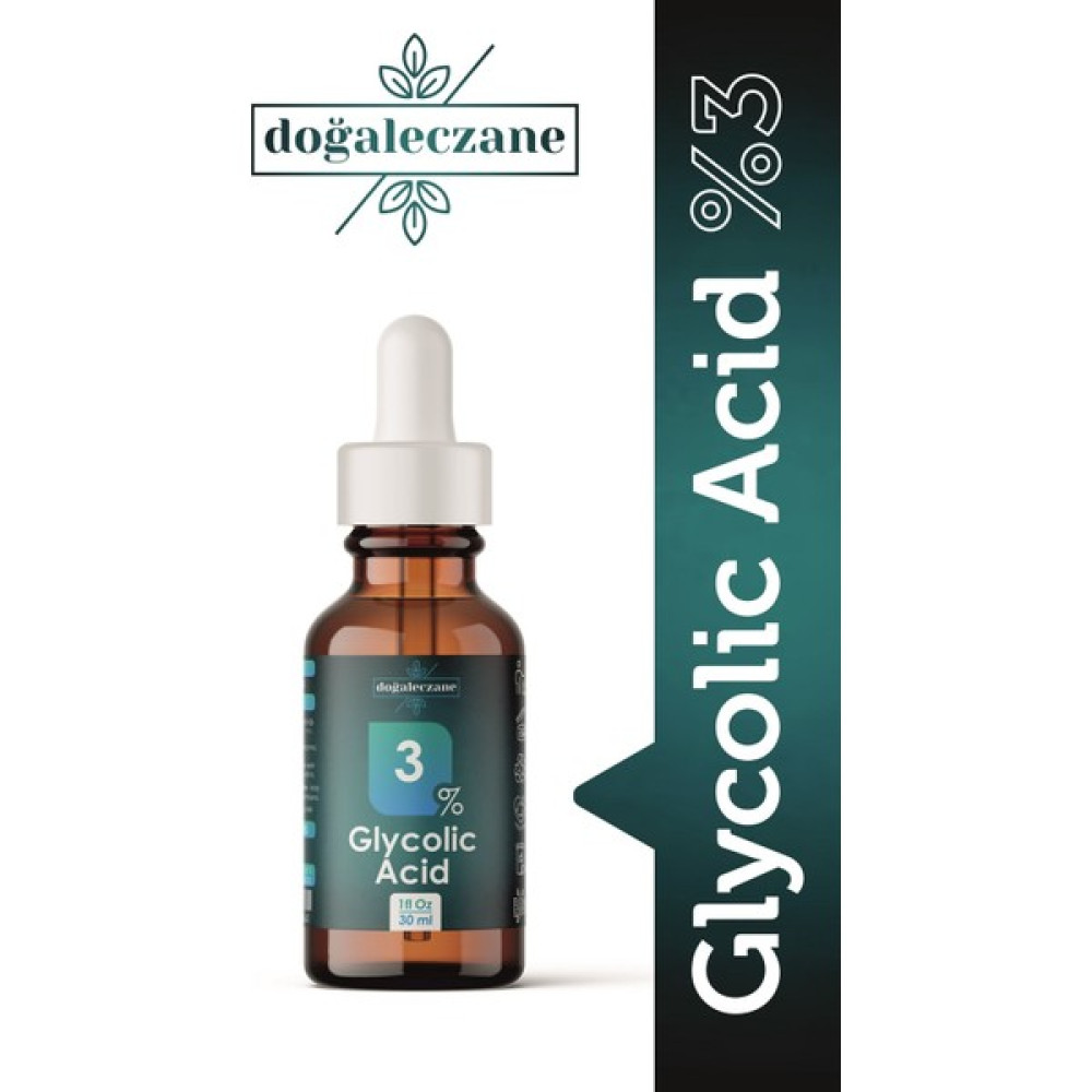 Doğal Eczane Göz Çevresi Kırıışıklık Glikolik Asit 3 | Glikolik Asit Peelingi 30 Ml Cilt Temizleme ve Peeling Fiyatı