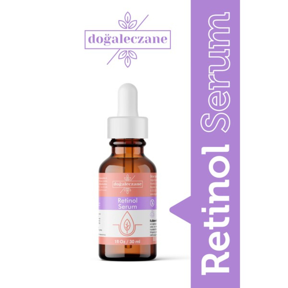 Doğal Eczane Retinol Serum 30 ml Retinol Shea Butter Hyaluronic Acıd %5 Collagen % 2 Arbutin % 2 Anti-Aging / Yaşlanma Karşıtı Fiyatı
