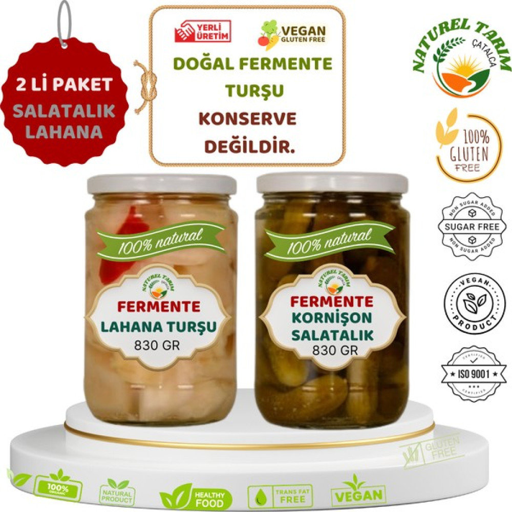 Doğal Fermente 2 Li Turşu -Salatalık & Lahana Oto Boyaları Fiyatı