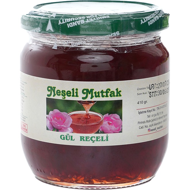Doğal Gül Reçeli 410 gr Diğer Fiyatı