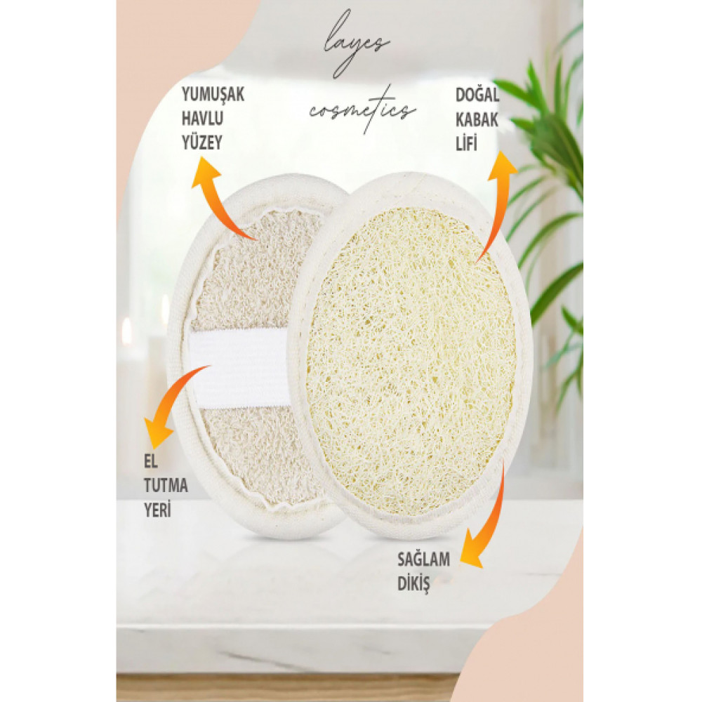 Dogal Kabak Lifi Yuz Kesesi Peeling Etkili Yuz Kabak Lifi Kesesi Duş Jelleri ve Banyo Köpükleri Fiyatı