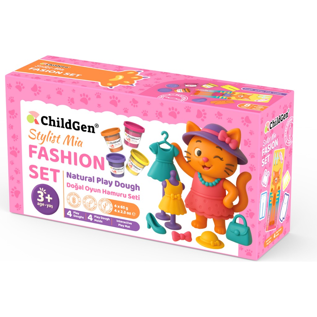 Doğal Oyun Hamuru Sevimli Patiler - Fashion Set Oyun Hamuru & Kil Fiyatı