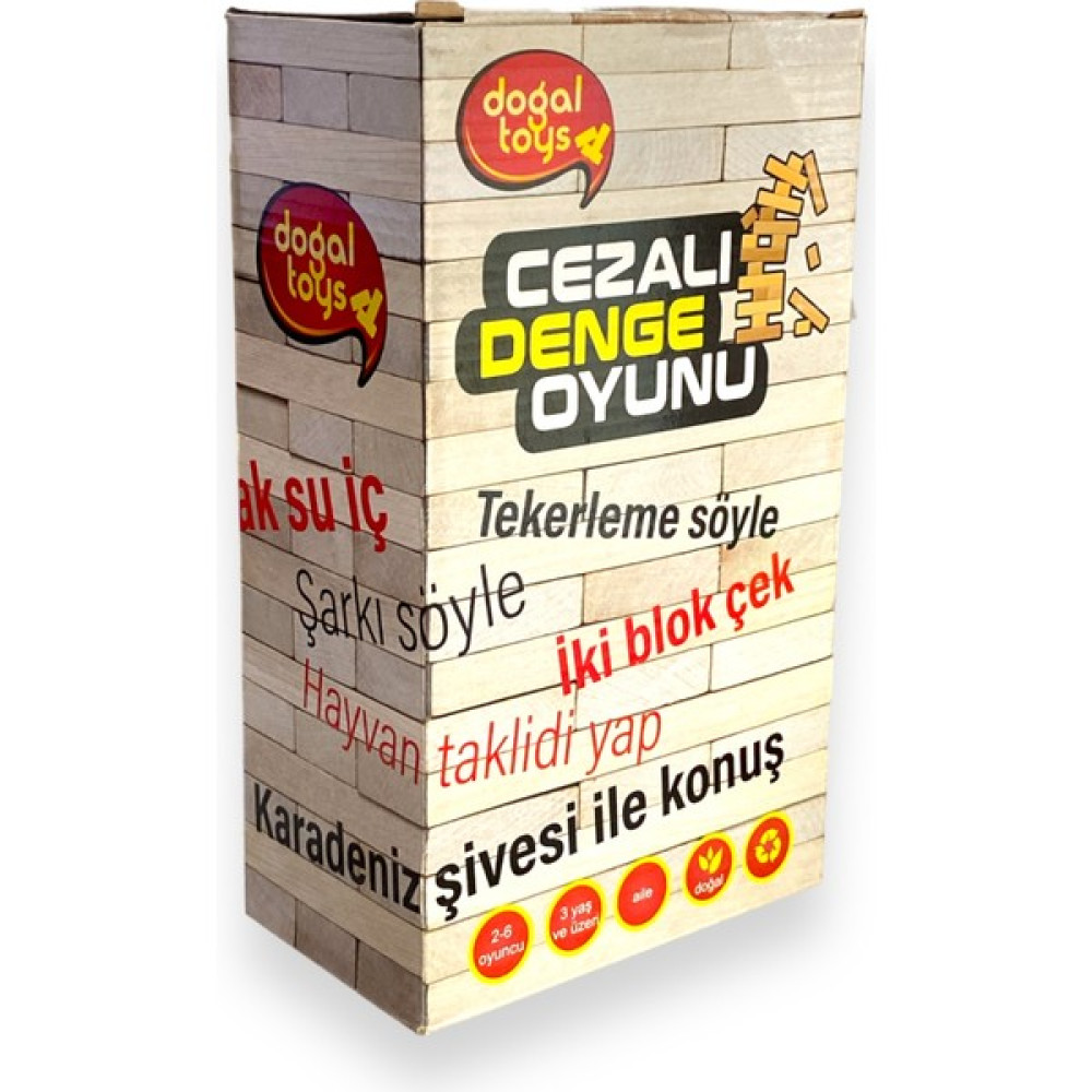 Doğal Toys Cezalı Denge Oyunu Oyun Takımları Fiyatı