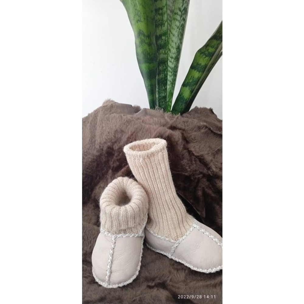 Doğal24 %100 Kuzu Derisi Bebek Çocuk Patik Ayakkabı Bebek Ayakkabısı Fiyatı