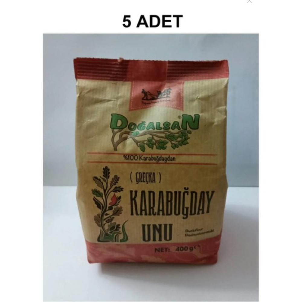 Doğalsan Karabuğday Unu 400GR x 5ADET Yeni Ambalajlı Doğalun - 400 gr Oto Boyaları Fiyatı