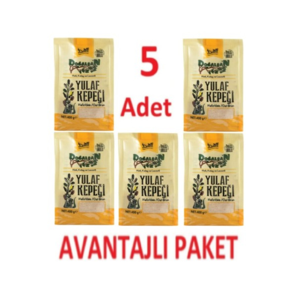 Doğalsan Yulaf Kepeği 400 gr x 5 Oto Boyaları Fiyatı