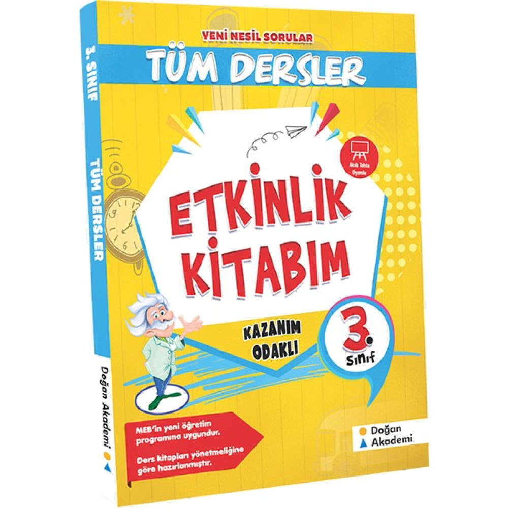 Doğan Akademi̇ 3. Sınıf Tüm Dersler Etkinlik Kitabım Tüm Dersler Fiyatı