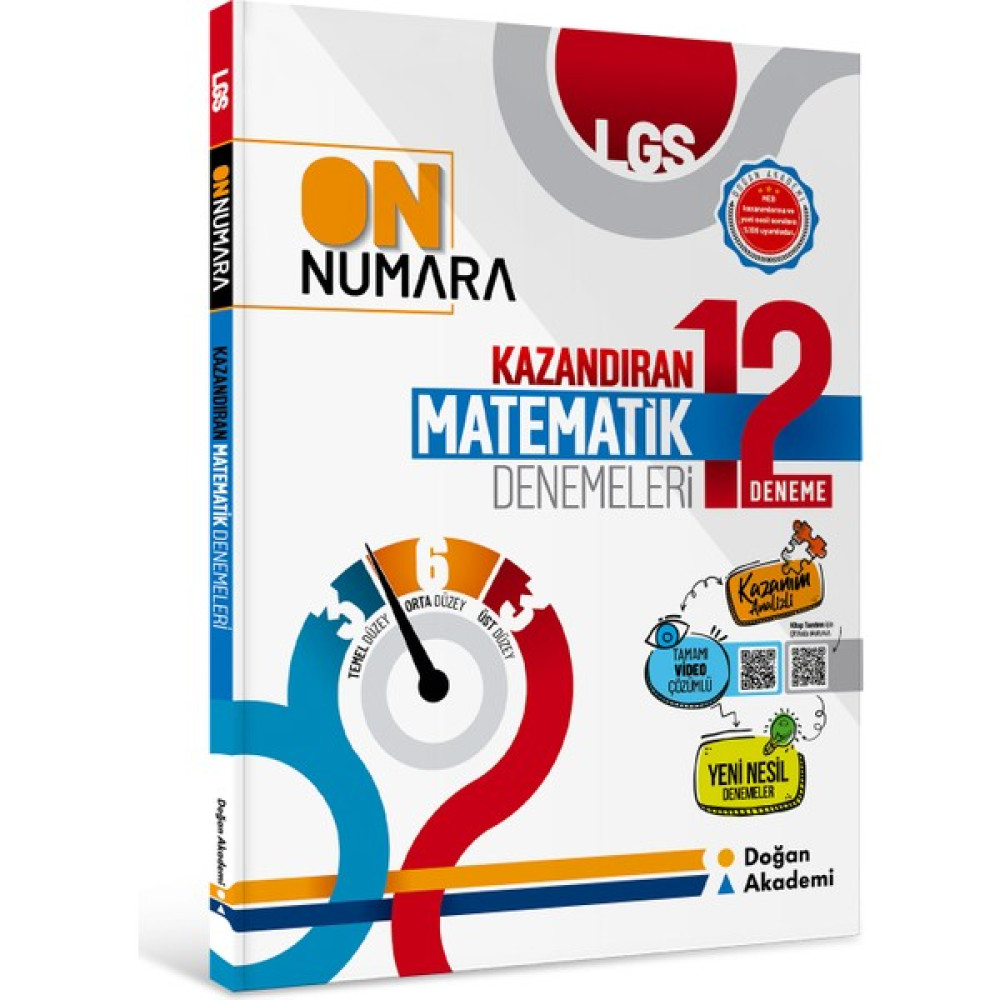 Doğan Akademi LGS On Numara Matematik Branş Denemeleri Temel Yeterlilik Testi (TYT) Fiyatı