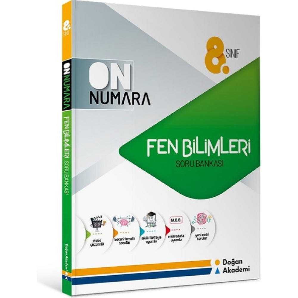 Doğan Akademi Yayınları 8. Sınıf On Numara Fen Bilimleri Soru Ban Kaynak Kitapları Fiyatı