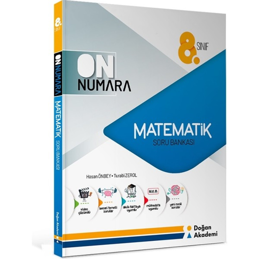 Doğan Akademi Yayınları 8. Sınıf On Numara Matematik Soru Bankası Kaynak Kitapları Fiyatı