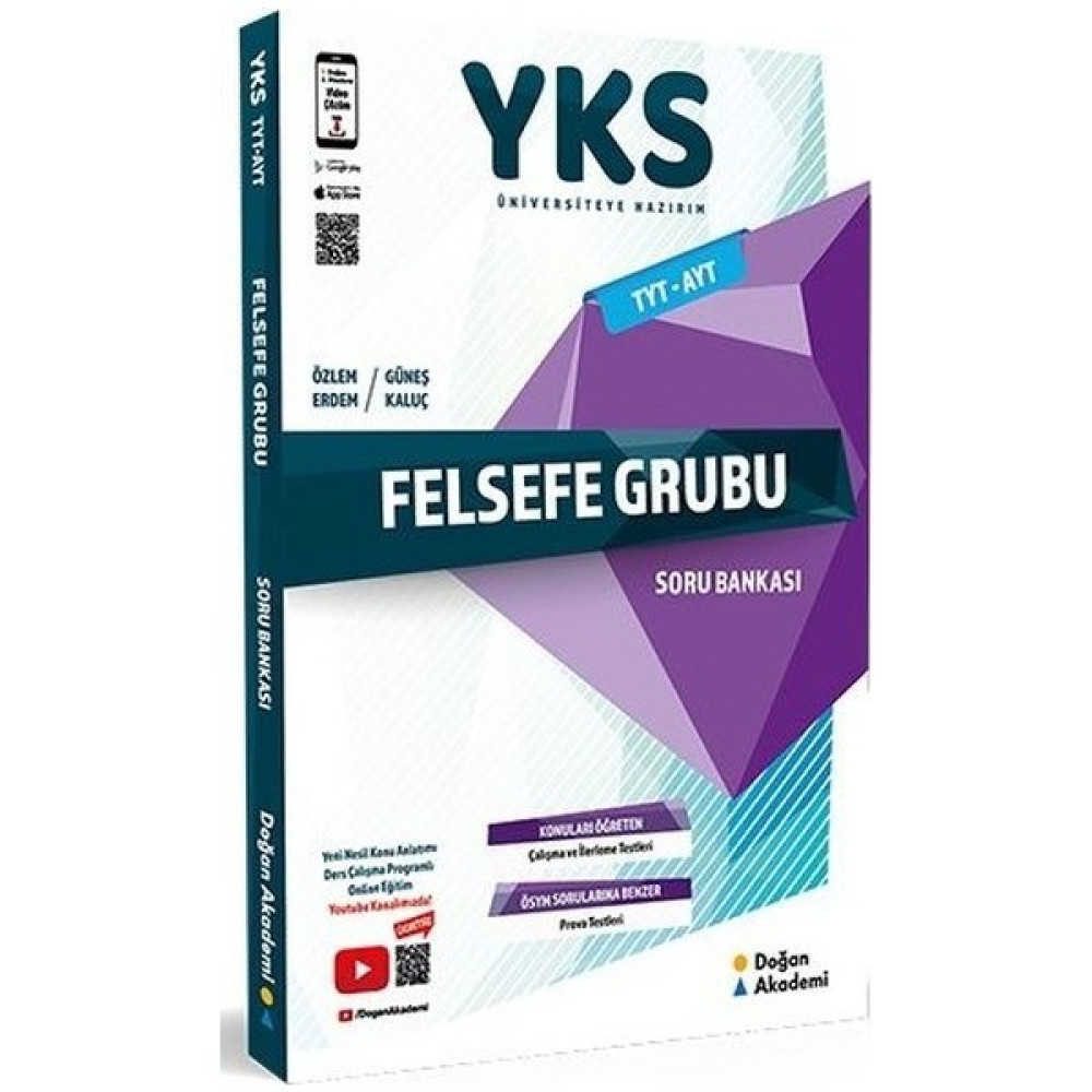 Doğan Akademi YKS-TYT AYT Felsefe Grubu Soru Bankası - Güneş Kaluç Sosyal Bilgiler Fiyatı
