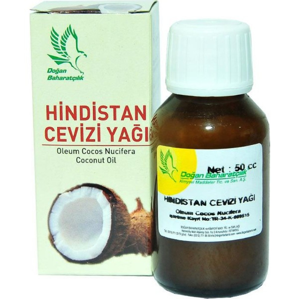 Doğan Baharat Hindistan Cevizi Yağı 50 Cc Bitkisel Yağlar Fiyatı