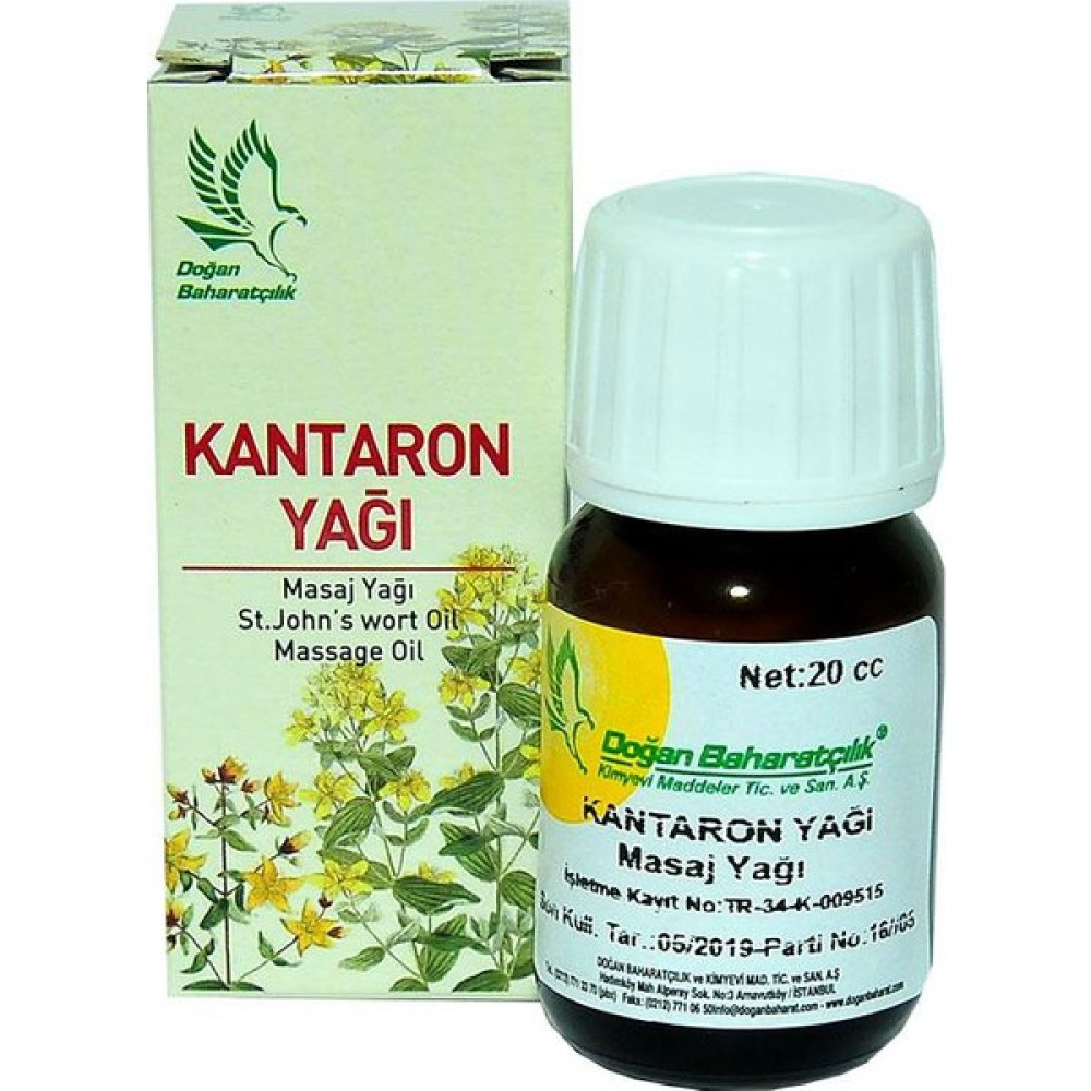 Doğan Baharat Kantaron Yağı 20 Cc Bitkisel Yağlar Fiyatı