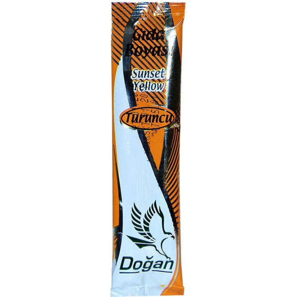 Doğan Pasta Şerbet Slime Gıda Boyası Turuncu Toz 9 gr Paket Oto Boyaları Fiyatı