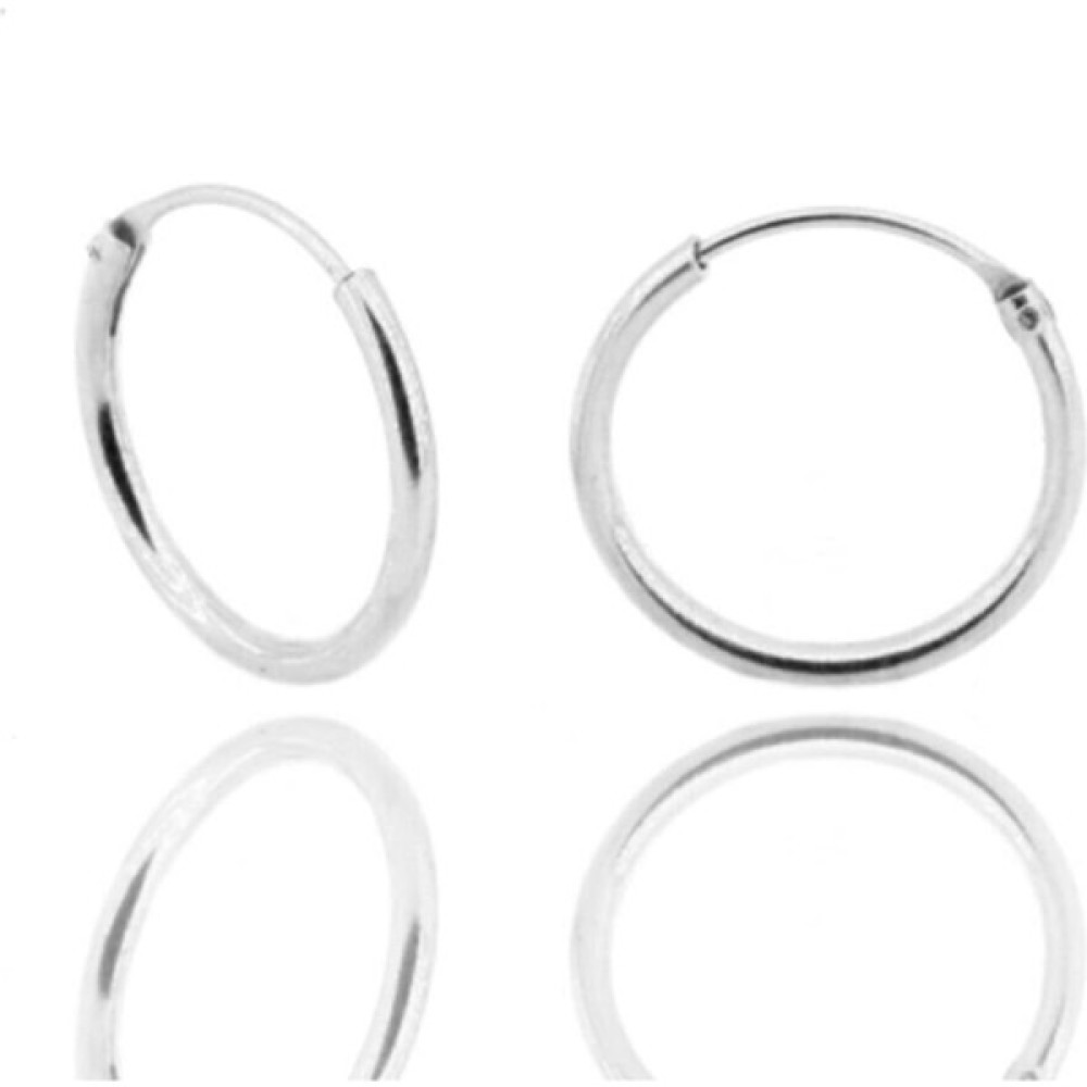 Doğan Silver Kadın Gümüş Halka Küpe 14 mm DGN20944 Gümüş Küpe Fiyatı