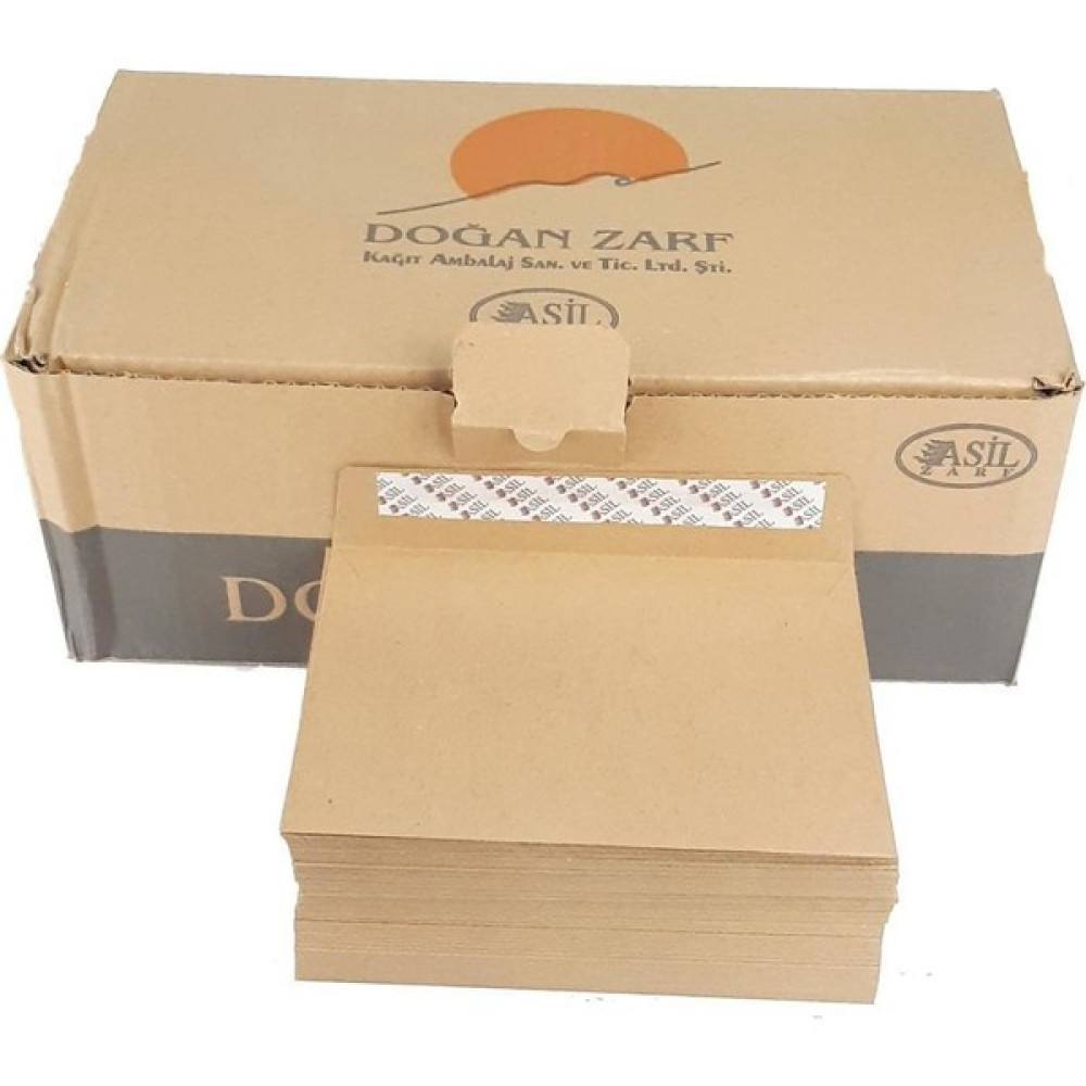 Doğan Zarf Elvan Kraft Silikonlu Zarf 114 x 162 mm 500'lü Zarf Fiyatı