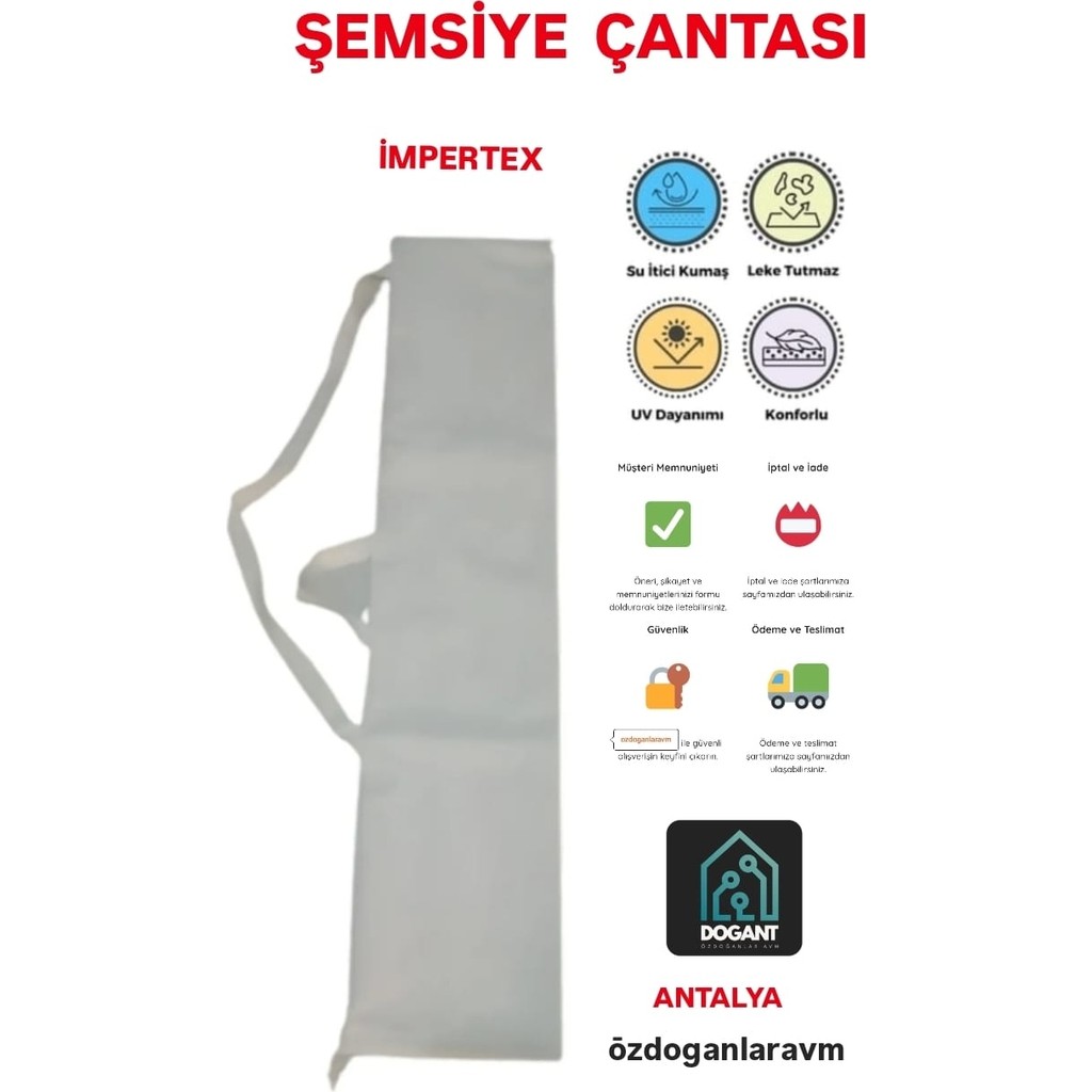 Dogant Outdoor Şemsiye Taşıma Çantası - Krem SSD / Solid State Drive Fiyatı