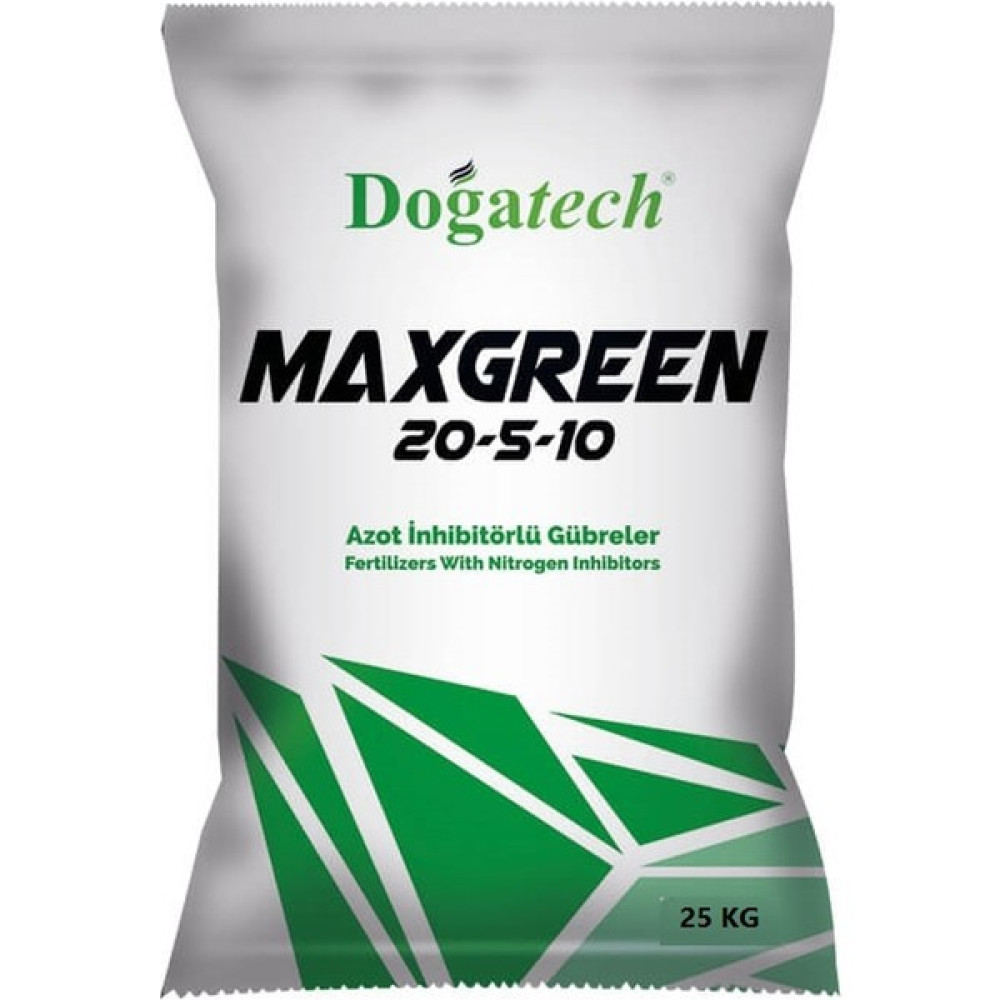 Doğatech Maxgreen 20-5-10 Granül Yavaş Salınımlı Çim ve Bitki Gübresi 25 kg Gübre Fiyatı