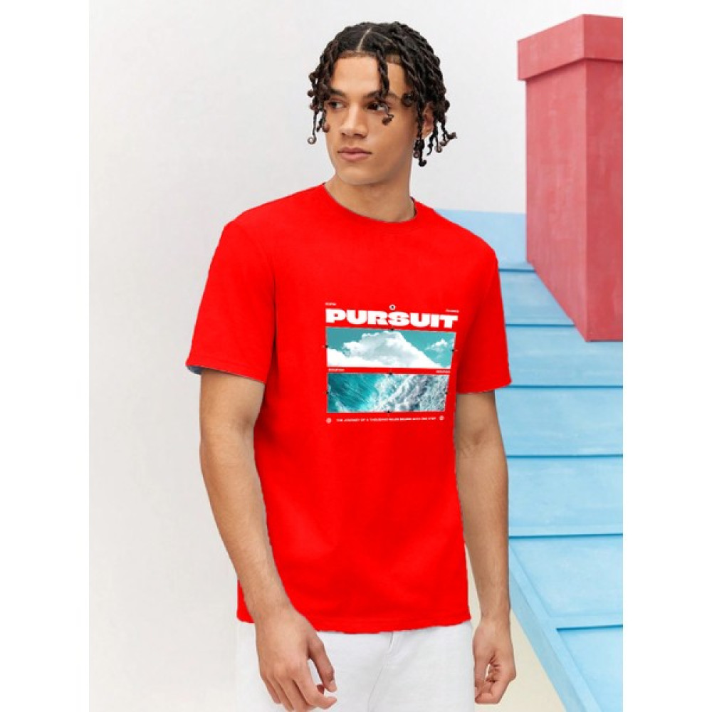 Dogfish Sevgili Kombini Çift Pursuit Baskılı Oversize Pamuk T-Shirt 2'li Bayan T-shirt Fiyatı