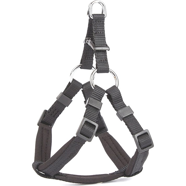 Doggie Konforlu Dokumadan El Yapımı Ronin Model Köpek Göğüs Tasması - XXS-1x30-35 cm - Siyah Evcil Hayvan Ürünleri Fiyatı