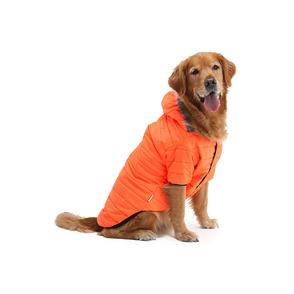 DOGİ&DOG Büyük Irk Neon Oranj Puf Köpek Montu-köpek Yağmurluğu 7XL Beden Evcil Hayvan Ürünleri Fiyatı