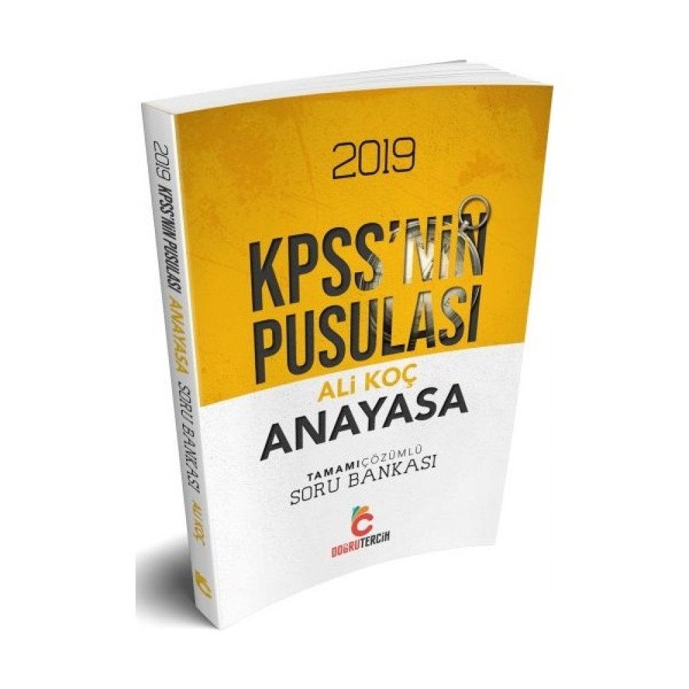 Doğru Tercih Yayınları 2019 KPSS'NİN Pusulası Anayasa Soru Bankası KPSS Fiyatı