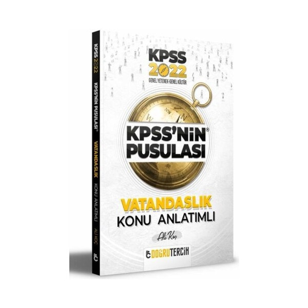 Doğru Tercih Yayınları 2022 KPSS'nin Pusulası Anayasa Konu Anlatımı Ders Sınav Kitapları Fiyatı