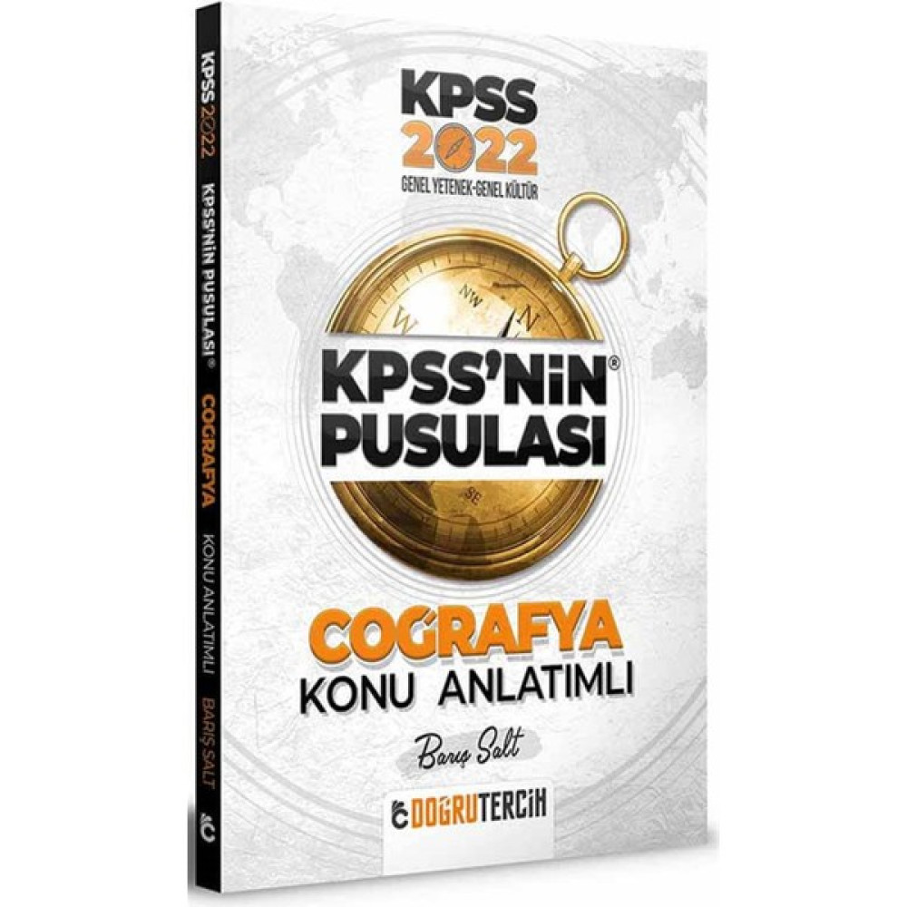 Doğru Tercih Yayınları 2022 KPSS'nin Pusulası Coğrafya Konu Anlatım KPSS Fiyatı