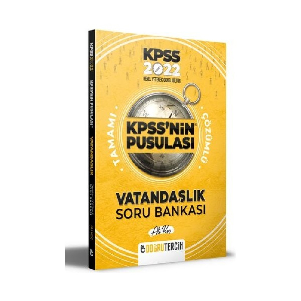 Doğru Tercih Yayınları 2022 KPSS'nin Pusulası Vatandaşlık Soru Bankası KPSS Fiyatı